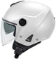 Casco ufo plast jet nixie casco ufo nixie jet blanco gr. yo