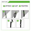 Oxford Snelbinders Atlas G-Hak Atlas G-Hook 17 mm x 1.2m par negro