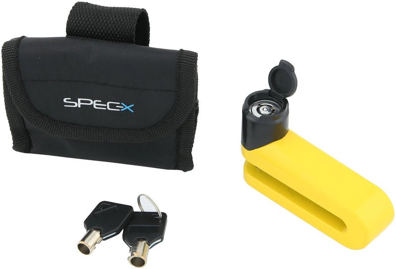Spec-x blocca disco freno pantofola disco freno giallo bullone da 10 mm