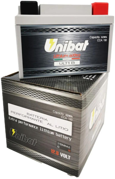 Unibat lifepo4 battery ult1b . battery ult1b lithium extra