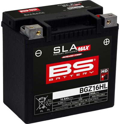 Batteria BS batteria BGZ16HL BS SLA-MAX HD