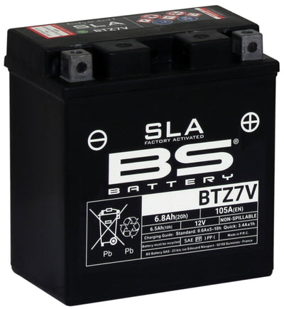 Batteria BS batteria BTZ7V BS SLA