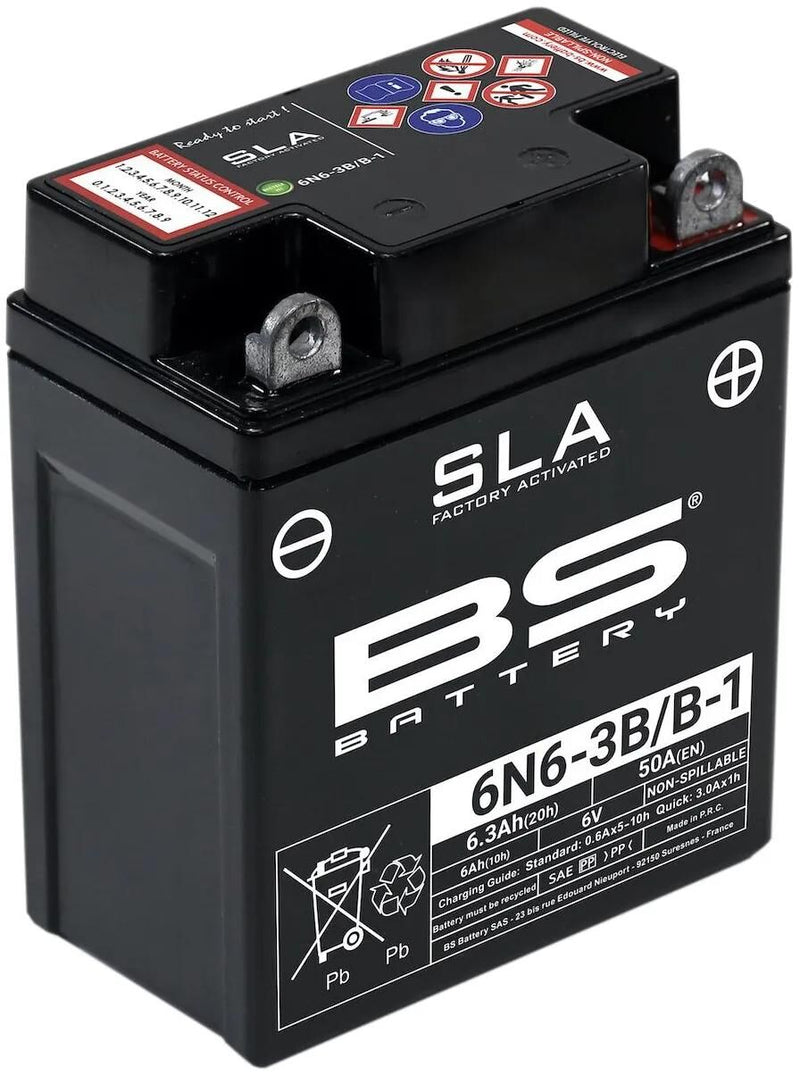 Batteria BS Batteria 6N6-3B B-1 BS SLA