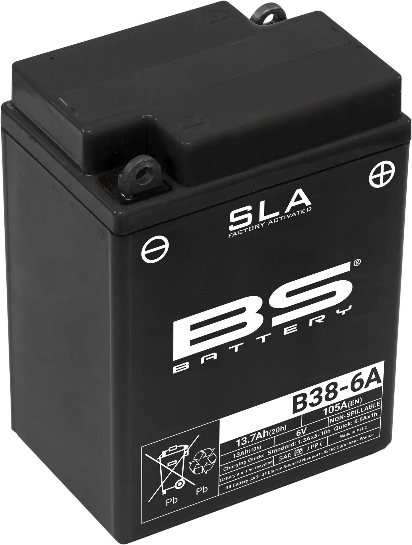 Bs-battery batterij b38-6a battery b38-6a bs sla
