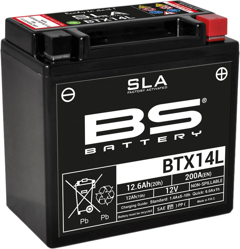 Batteria BS batteria BTX14L BS SLA