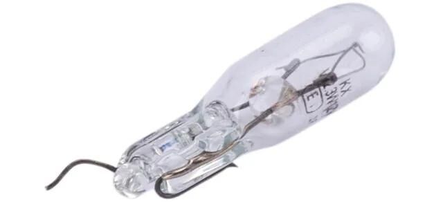 Lampade a base di vetro spahn 12V 2,3W W2X4.6D (10st)