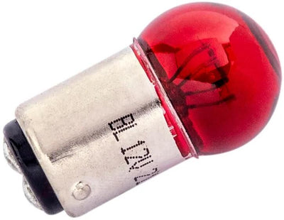 Lampadina spahn 12v 21 5w rossa baia15d