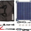 Caricatore della batteria Tecmate Optate Solar Duo 20W Kit da viaggio. Optato Caricatore Solar Duo 20W