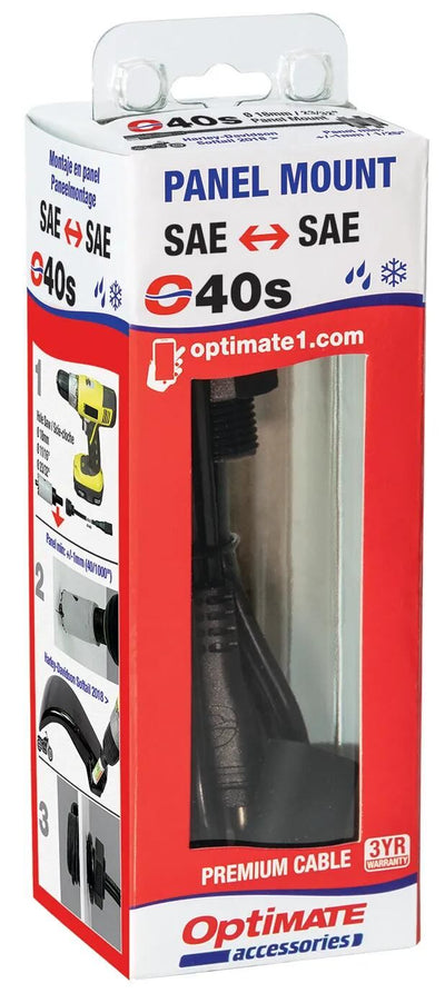 Tecmate Accessories Adapter Cable Optim M. SAE Connection