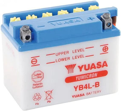Batteria Yuasa Standard YB4L-B senza SP