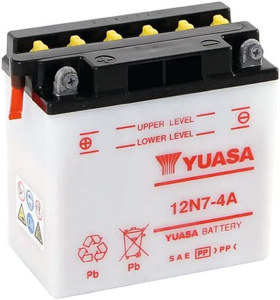 Yuasa Battery 12N7-4A Standard Without SP
