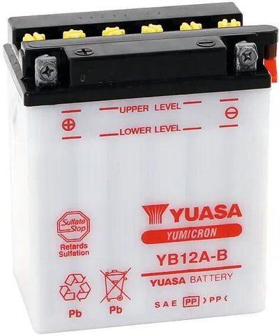 Yuasa batterij yb12a-b battery yb12a-b standard without sp