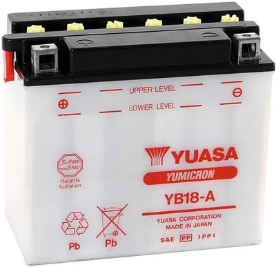 Batteria Yuasa YB18-A Standard senza SP