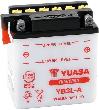 Batteria yuasa yb3l-uno standard senza sp