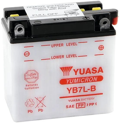 Batteria Yuasa Standard YB7L-B senza SP