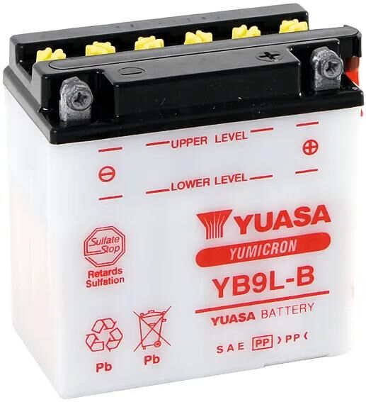 Yuasa batterie yb9l-b battery yb9l-b standard without sp