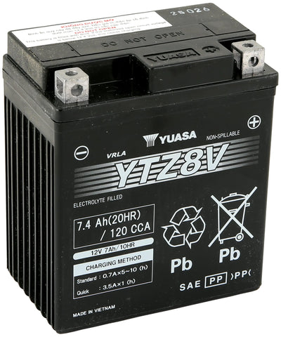 Batteria yuasa ytz8v agm