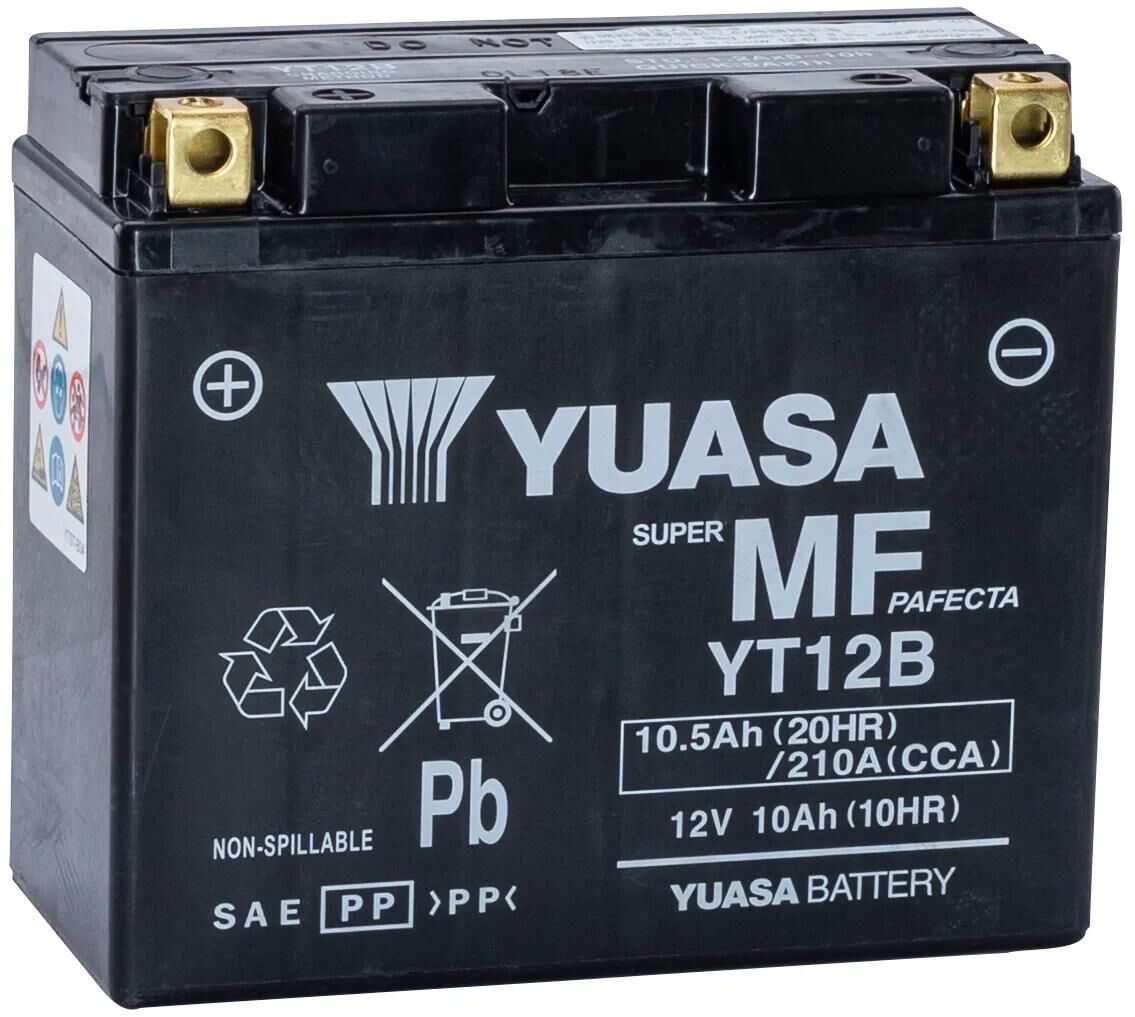 Batteria Yuasa yt12b-bs. batteria yt12b agm