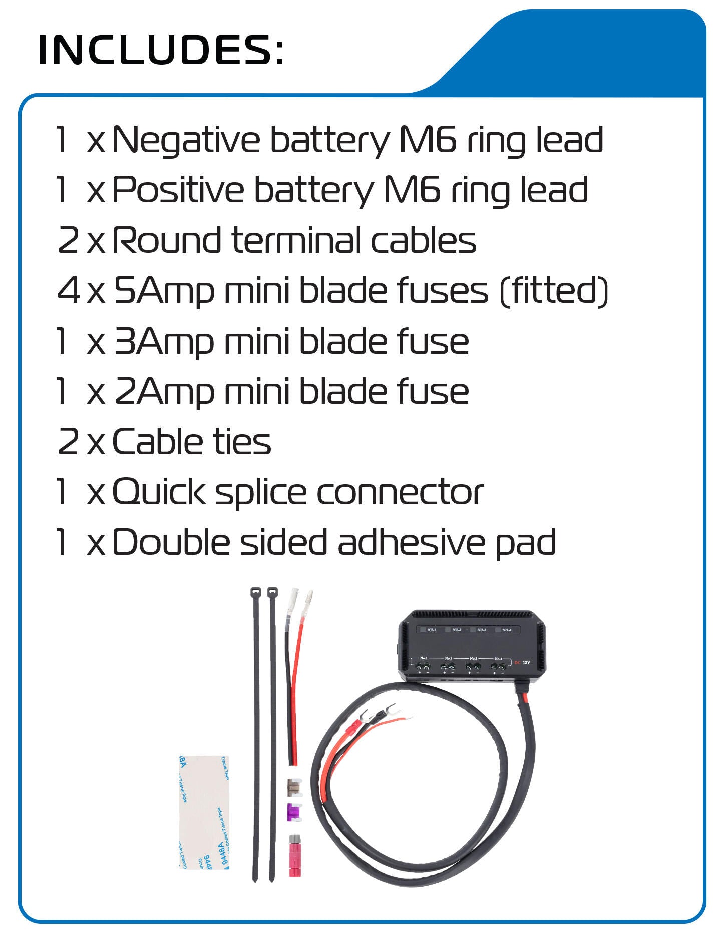 Oxford Power Distribution Box Ox El112