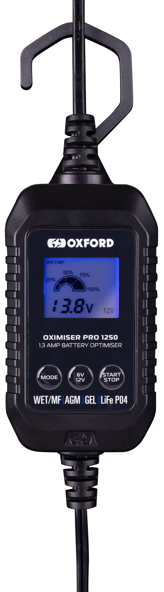 Oxford batterieladegerät oximiser pro 1250 battery charger oximiser pro 1250
