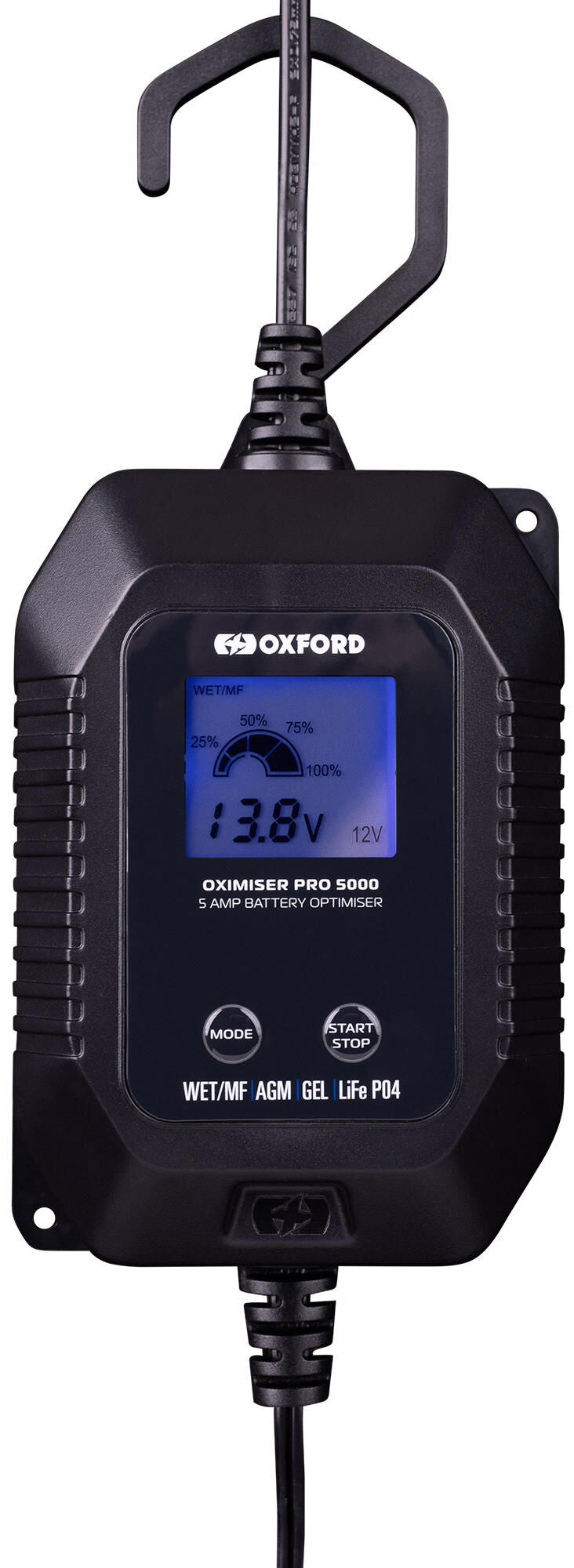 Oxford batterieladegerät oximiser pro 5000 battery charger oximiser pro 5000