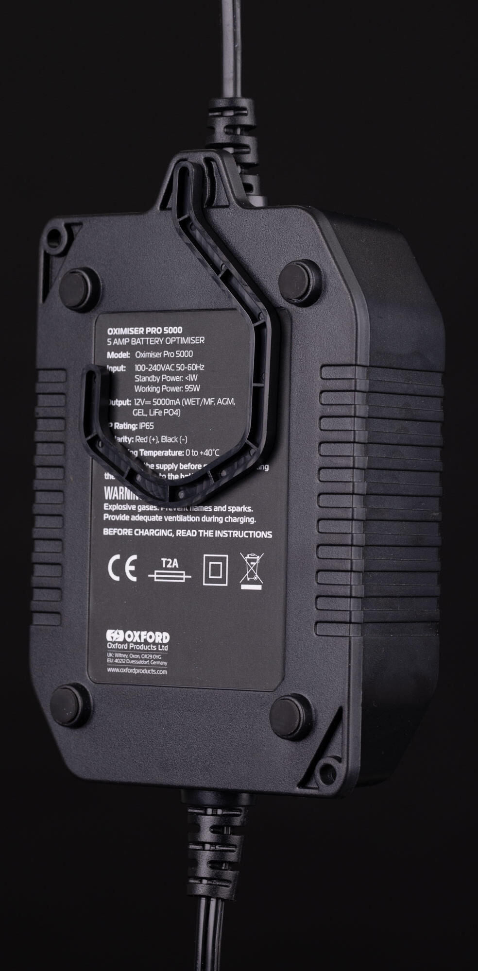 Oxford batterieladegerät oximiser pro 5000 battery charger oximiser pro 5000