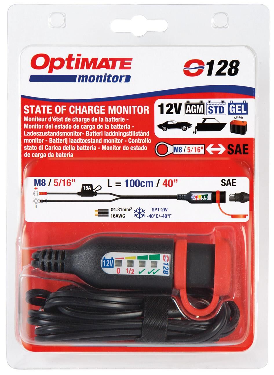 Monitor per batteria batteria Tecmate Optato Monitor M. Oesen