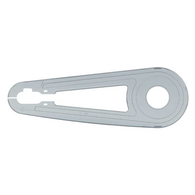 Voorzetscherm 26 28 Axa VS 42-48 tands tandwielen - dark smoke (winkelverpakking)