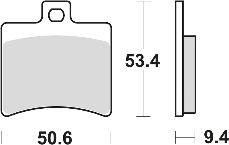 Trw remblokken mcb 710 brake pads organ. mcb710ec