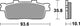 Trw Brake Pad MCB 800 SRM Sinterato Metal