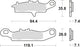 Trw Brake Pad MCB 757 SI Sinterited Metal