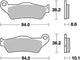 TRW Brake Tads MCB 707 Metal con