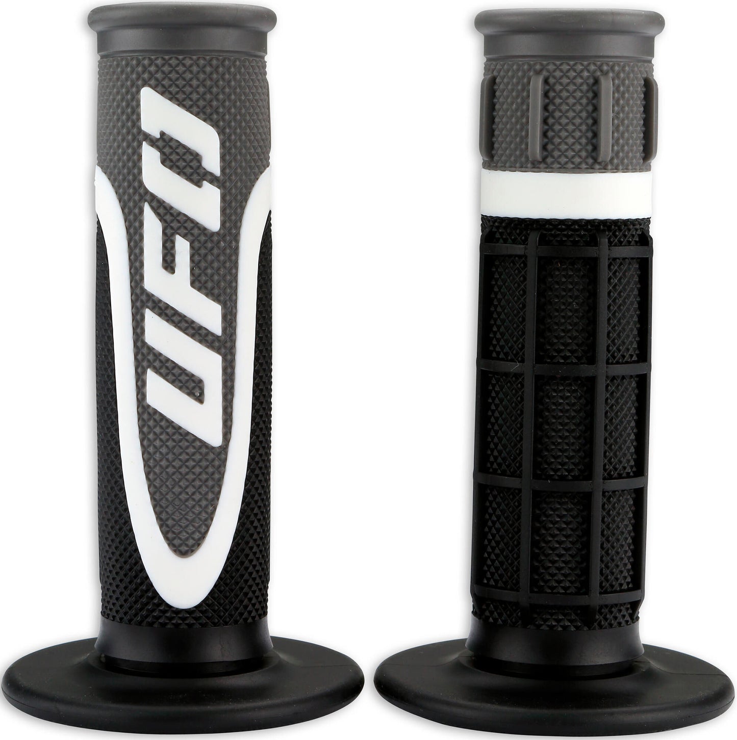 Ufo plast rubber handvat axiom rubber grip axiom black white grey