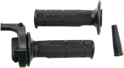 Domino gas twist grip fixture manopole gas alu sw 1 tiro, maniglia