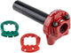 Domino manopola acceleratore xm2 manopole acceleratore in alluminio rosso 2 tiri xm2