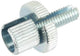 Domino stelbout adj. screw m6 zinced