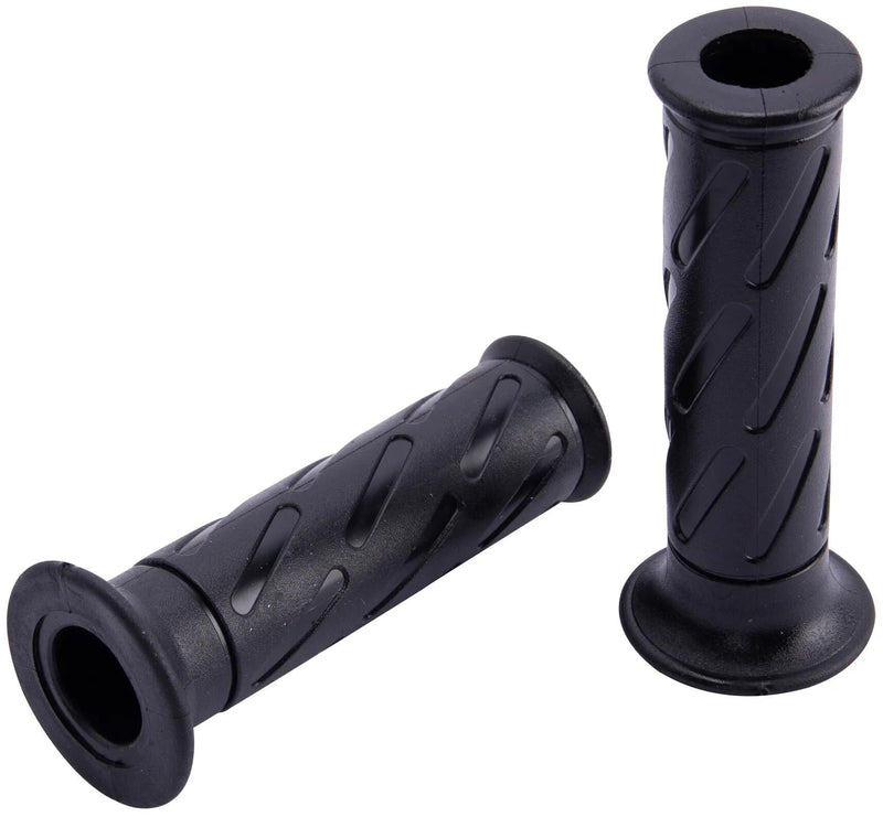 Domino rubber handvat rubber grip 1152 bw li.124mm re.118mm