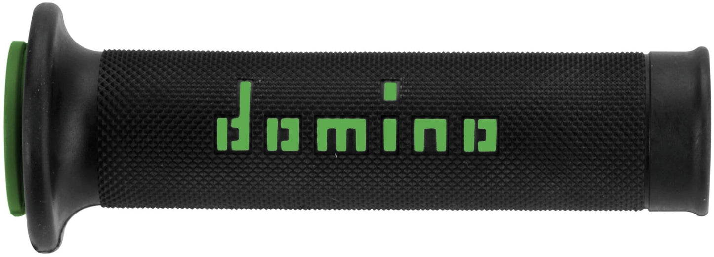 Domino rubber handvat a010 rubber grip a010 sw gn 120mm open