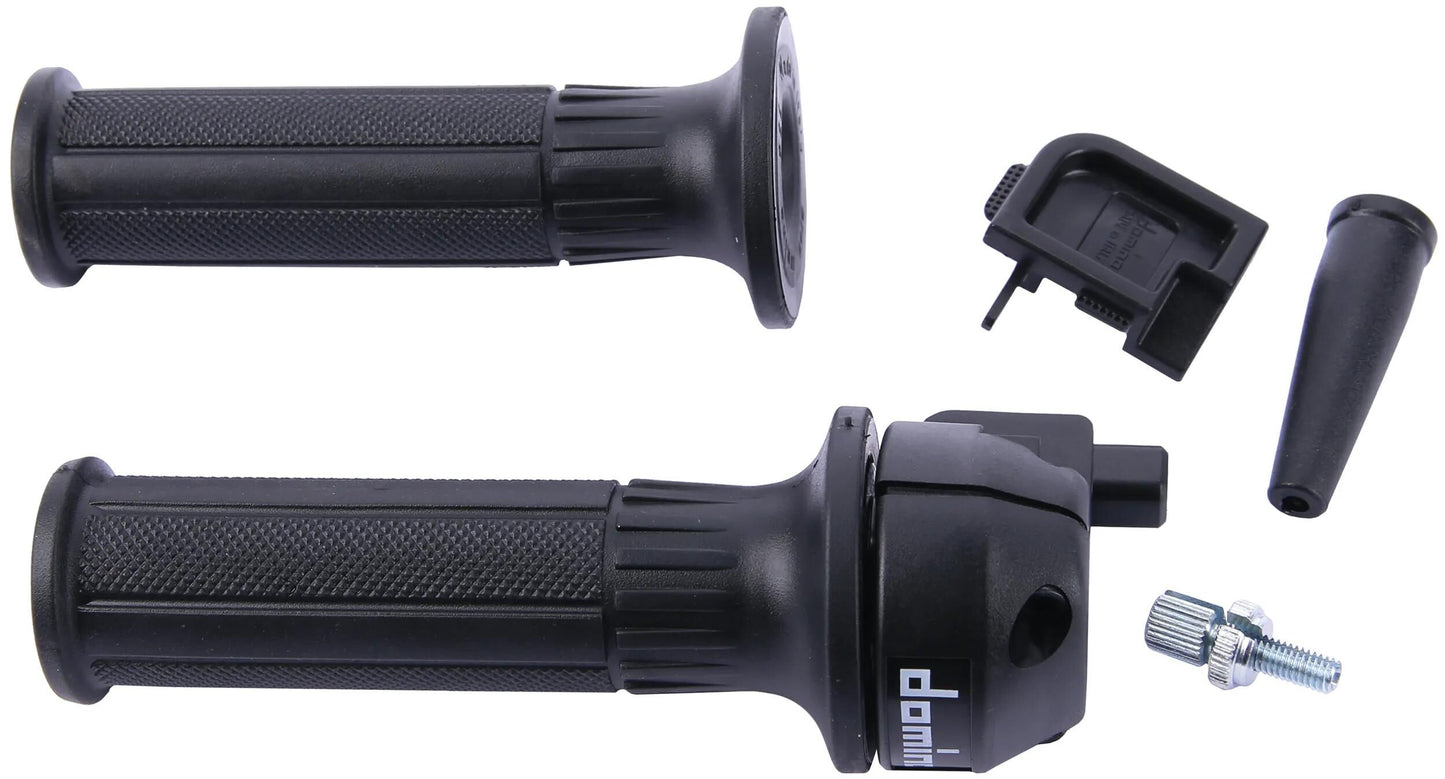 Domino gasdraaigreep armatuur throttle grips alu sw 1-pull,handleg