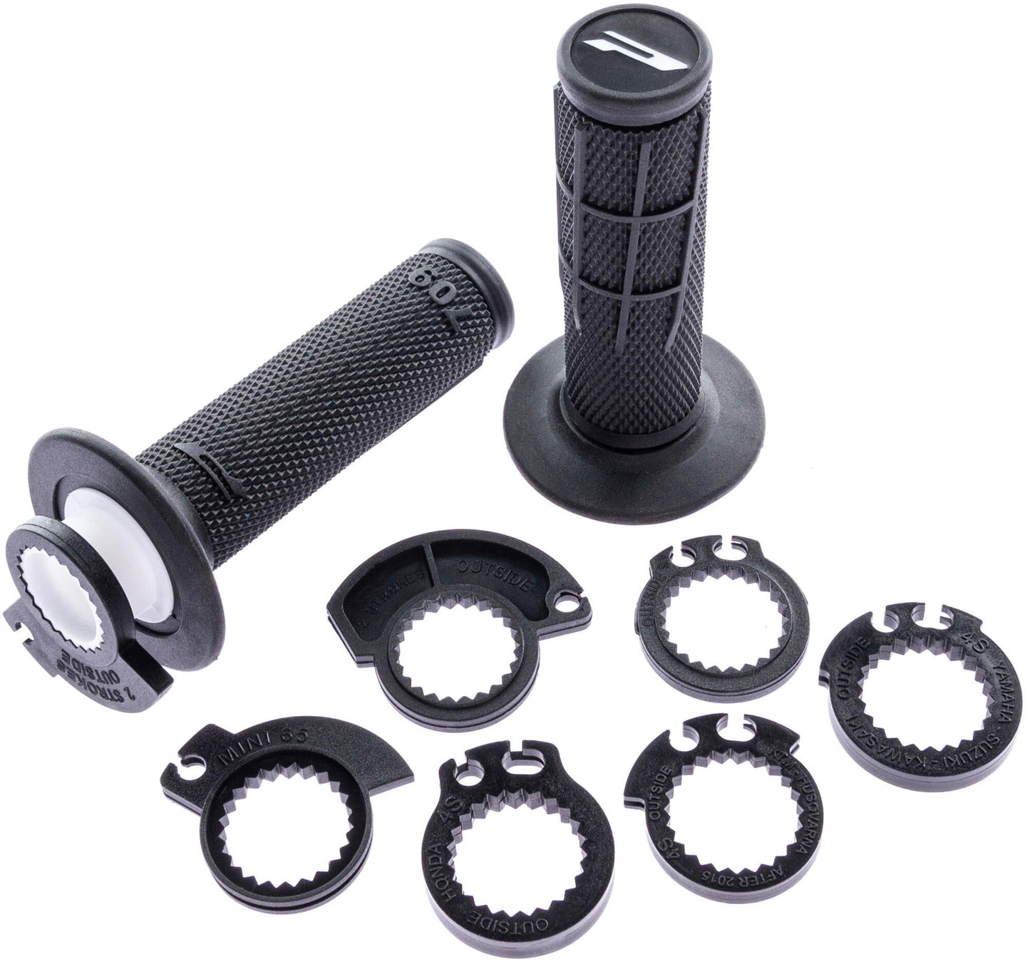 Progrip griffgummi 709 scs throttle grip scs sw 115mm closed