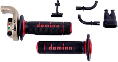 Maniglia Domino gas twist kre03 . manopole gas alu go 2-pull c.gomma a0