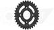Esjot achtertandwiel 0268 chain wheel 415 39z steel black
