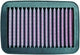 Filtro aria sostitutivo Dna nero