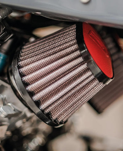 DNA Sport Air Filter in pelle Top Sport Air Filter 100 x 75mm Brown