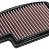 Dna vervangbaar luchtfilter racing replac. air filter black