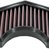 Dna vervangbaar luchtfilter replac. air filter black