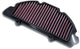 Dna vervangbaar luchtfilter replac. air filter black