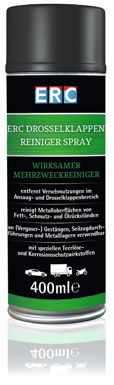 Erc drosselklappenreiniger throttle valve cleaner 400 ml