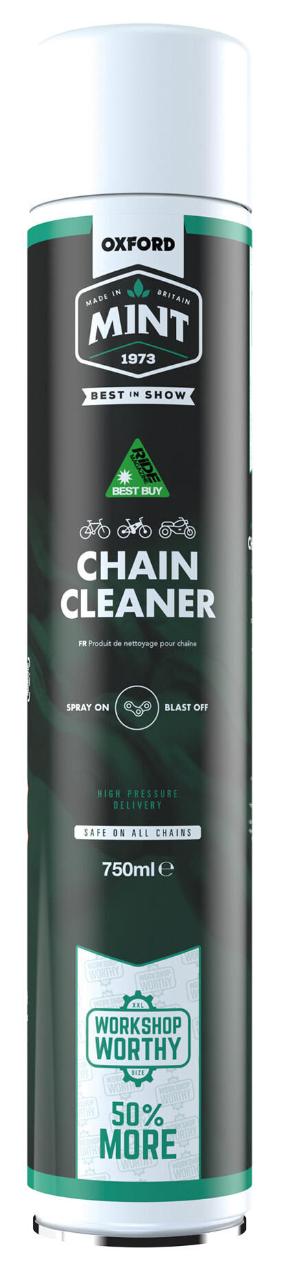 Cleaner a catena di menta Oxford Chain Cleaner. Cleaner a catena Oxford 750 ml