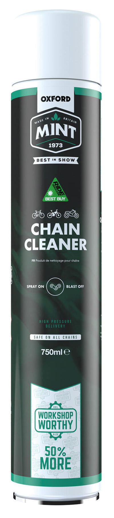Cleaner a catena di menta Oxford Chain Cleaner. Cleaner a catena Oxford 750 ml